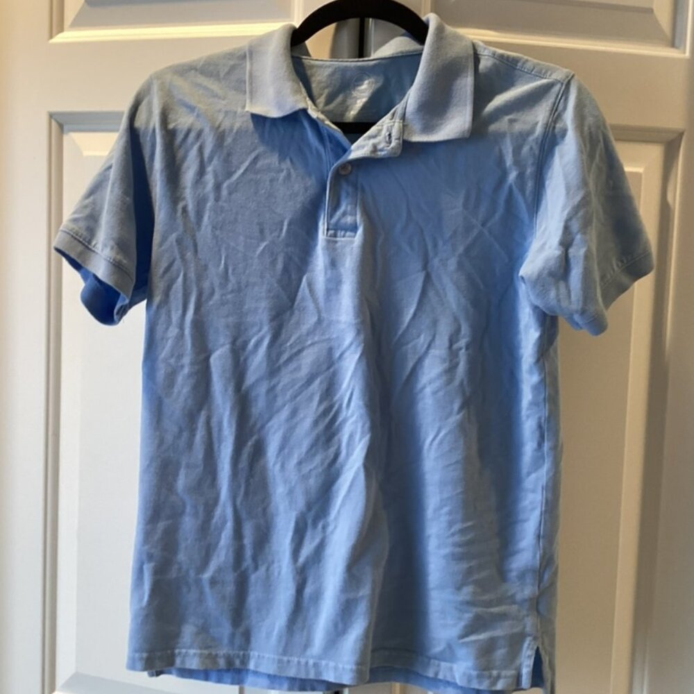Wonder Nation Youth XL Light Blue Polo